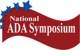 National A D A Symposium National ADA Symposium Logo